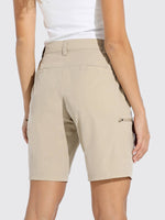 Women's Outdoor Cargo Shorts 10 Inch Inseam 