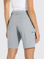 Women's Outdoor Cargo Shorts 10 Inches Inseam 