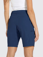 Women's Outdoor Cargo Shorts 10 Inches Inseam 