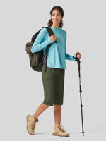 Willit Women 's 15 Inch Long Hiking Shorts 