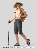 Willit Women 's 15 Inch Long Hiking Shorts 