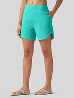 Willit Women's 5 Inch Board Shorts with Panty 