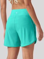 Willit Women's 6 Inch Board Shorts with Panty 