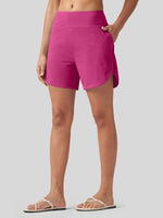 Willit Women's 5 Inch Board Shorts with Panty 