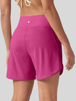 Willit Women's 6 Inch Board Shorts with Panty 
