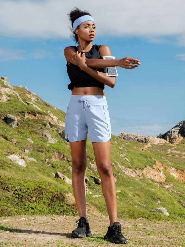 Wiliit Women's Active 5 Inseam Utility Shorts 