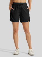 Wiliit Women's Active 5 Inseam Utility Shorts 