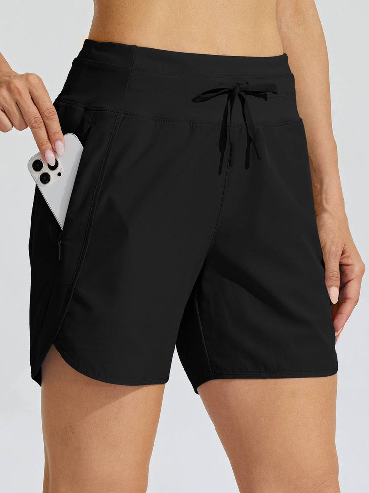 Wiliit Women's Active 5 Inseam Utility Shorts 
