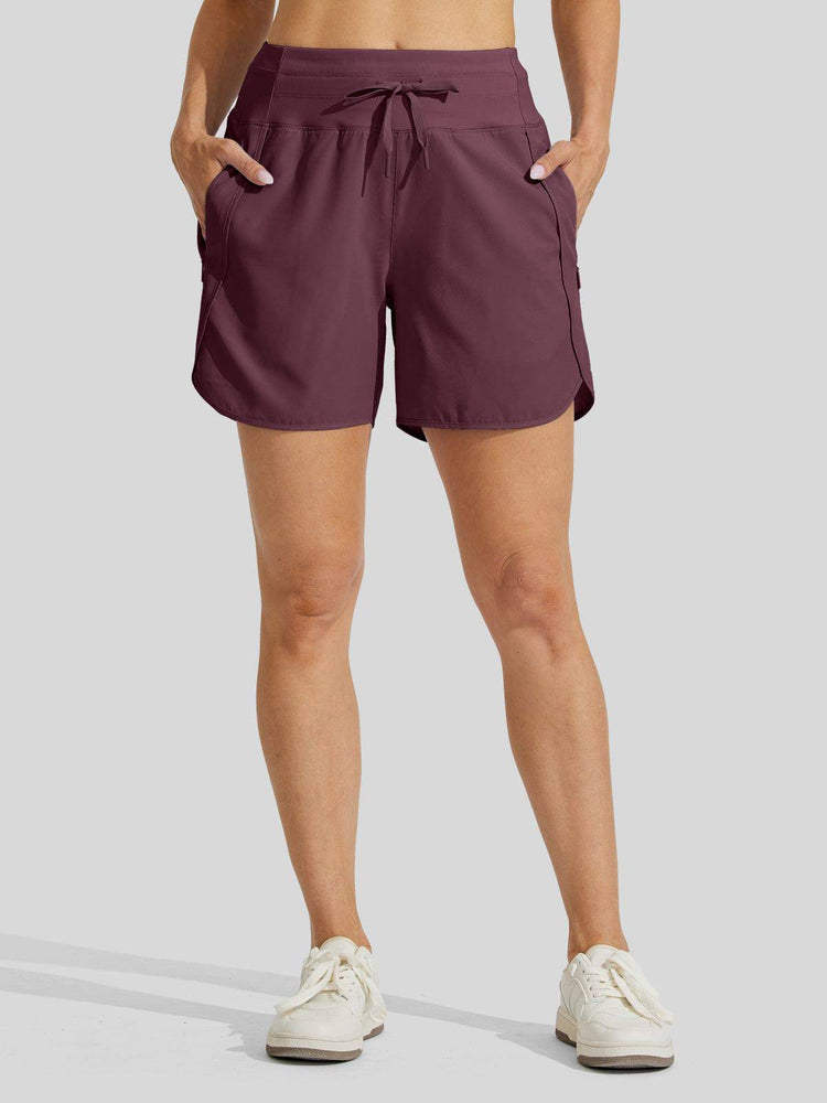 Wiliit Women's Active 5 Inseam Utility Shorts 