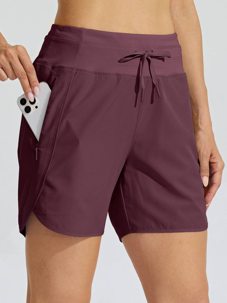 Wiliit Women's Active 5 Inseam Utility Shorts 
