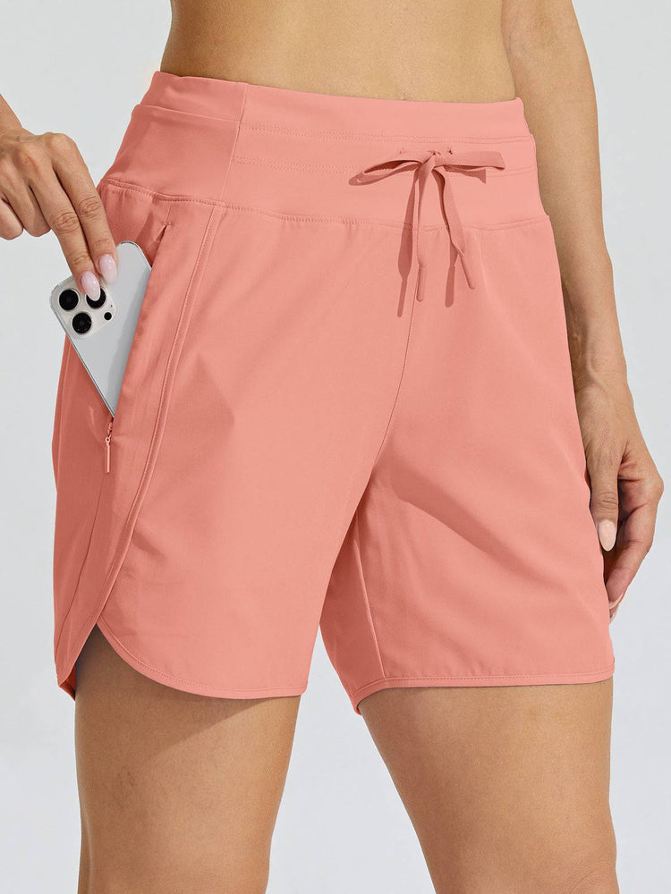 Wiliit Women's Active 5 Inseam Utility Shorts 