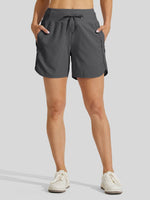 Wiliit Women's Active 5 Inseam Utility Shorts 