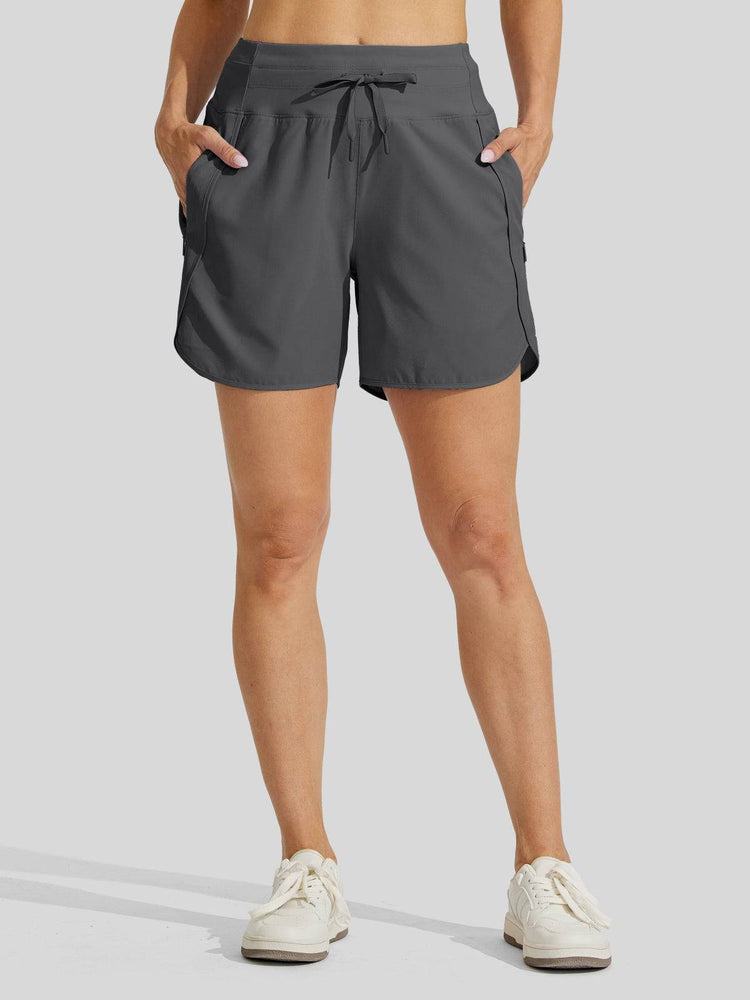 Wiliit Women's Active 5 Inseam Utility Shorts 