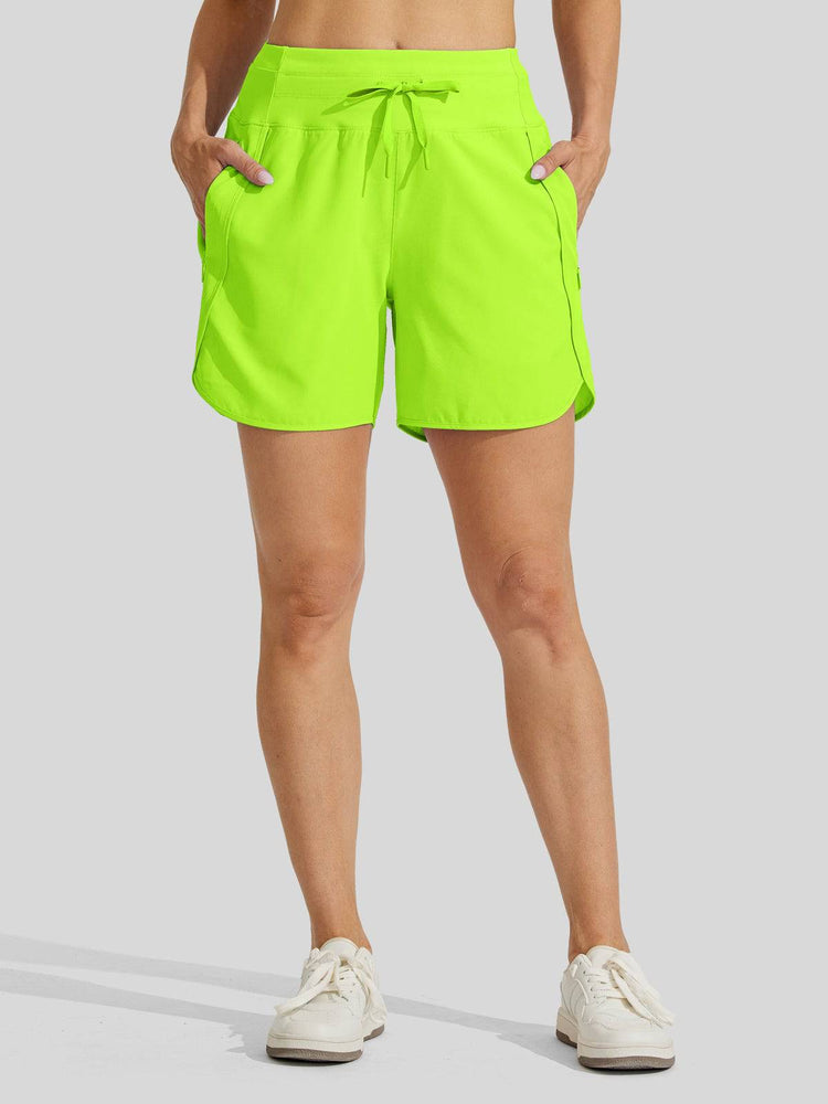 Wiliit Women's Active 5 Inseam Utility Shorts 