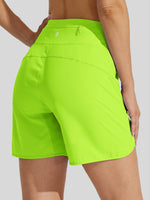 Wiliit Women's Active 5 Inseam Utility Shorts 