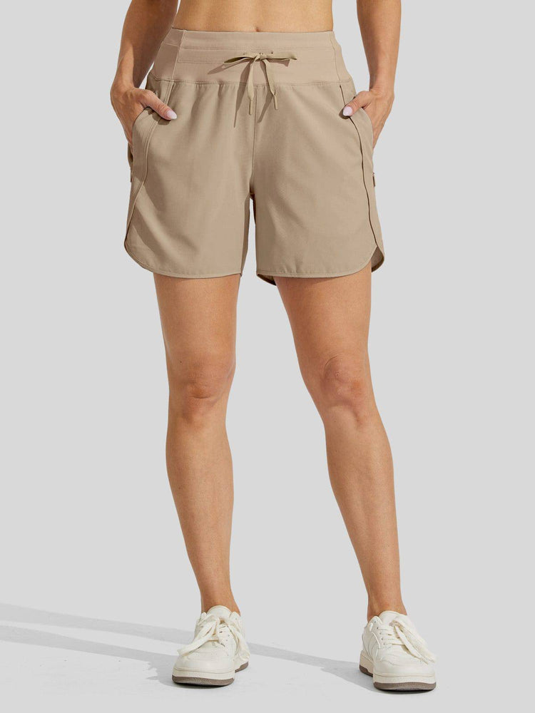 Wiliit Women's Active 5 Inseam Utility Shorts 