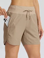 Wiliit Women's Active 5 Inseam Utility Shorts 