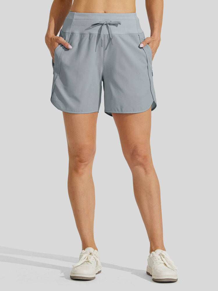 Wiliit Women's Active 5 Inseam Utility Shorts 