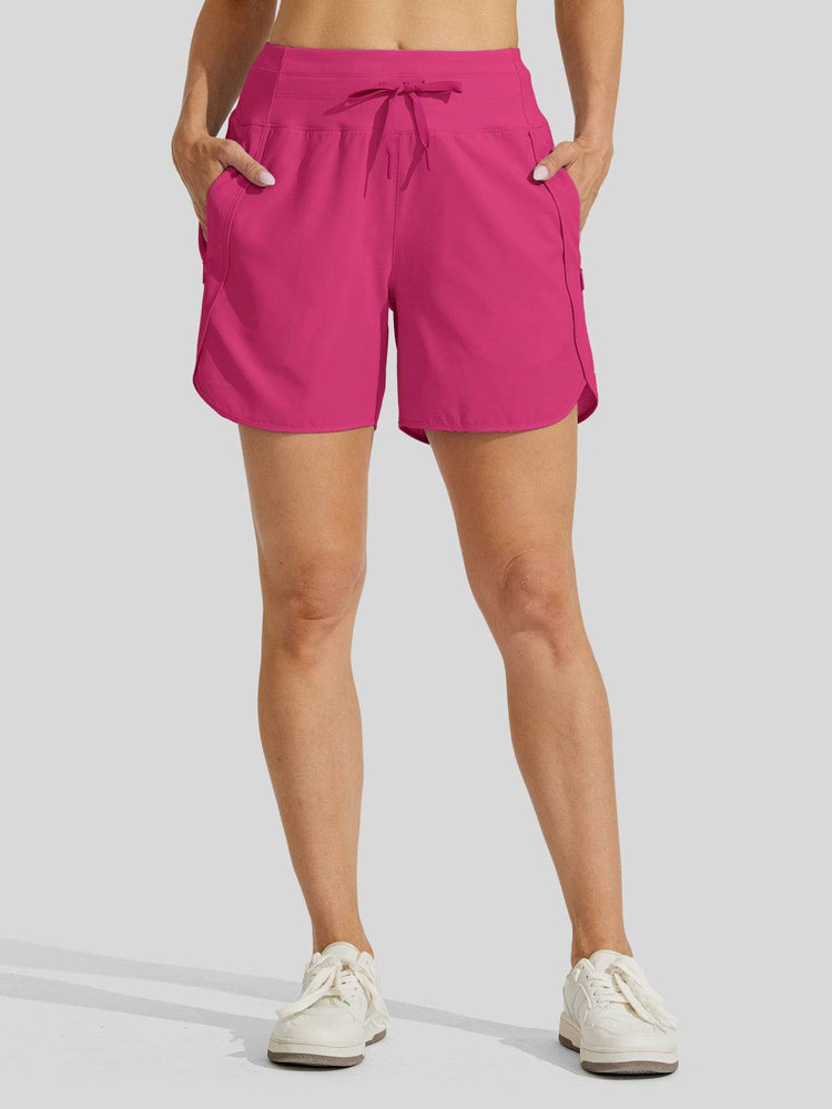 Wiliit Women's Active 5 Inseam Utility Shorts 