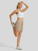 Wiliit Women's Active 5 Inseam Utility Shorts 