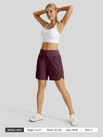 Willit Women's Active 12 Inseam Utility Shorts 