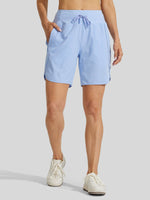 Willit Women's Active 7 Inseam Utility Shorts 