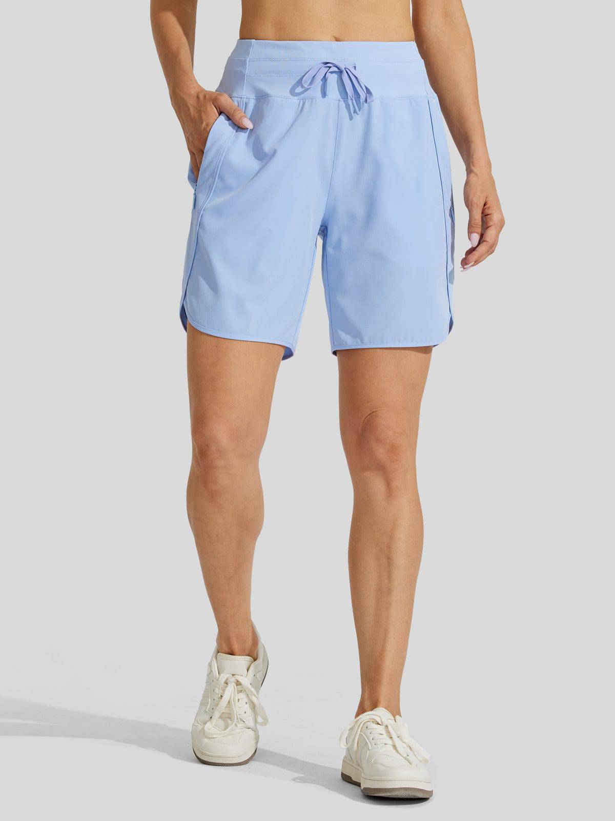 Willit Women's Active 7 Inseam Utility Shorts 