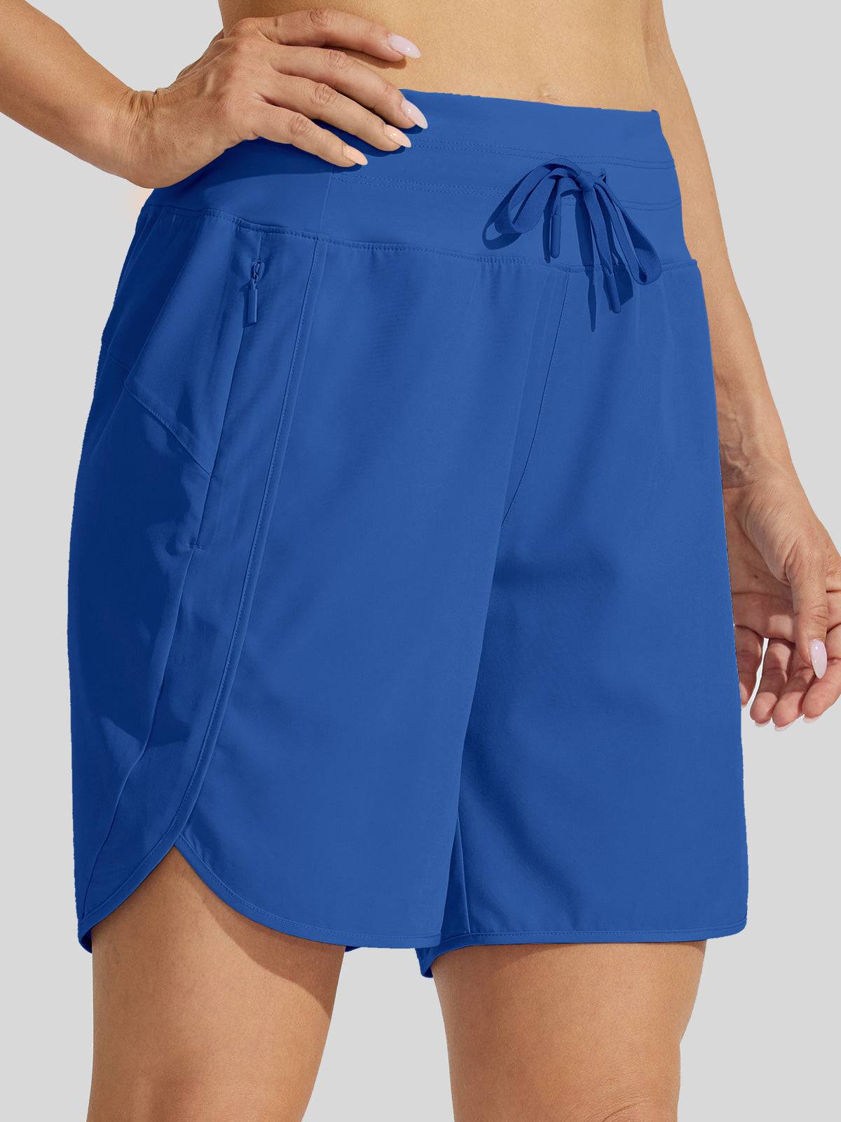 Willit Women's Active 8 Inseam Utility Shorts 