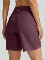 Willit Women's Active 8 Inseam Utility Shorts 