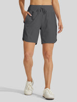 Willit Women's Active 7 Inseam Utility Shorts 