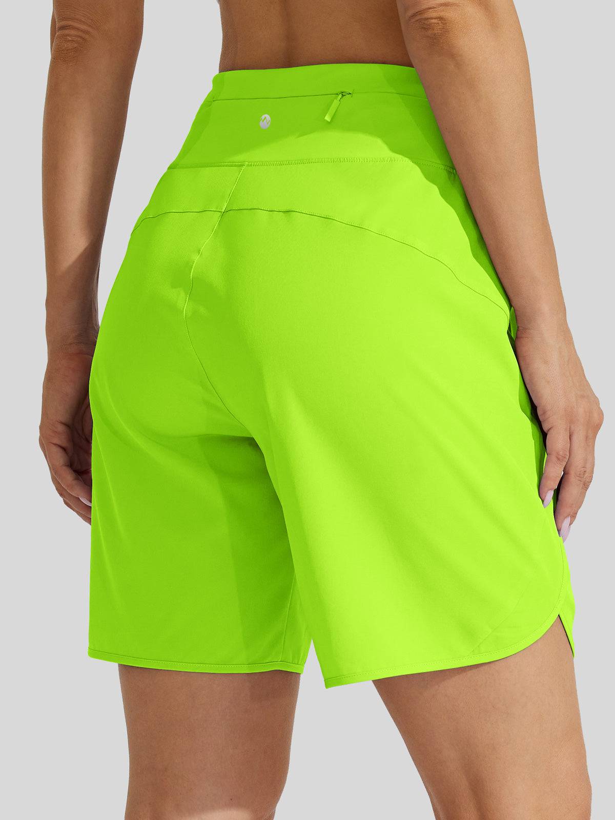 Willit Women's Active 9 Inseam Utility Shorts 
