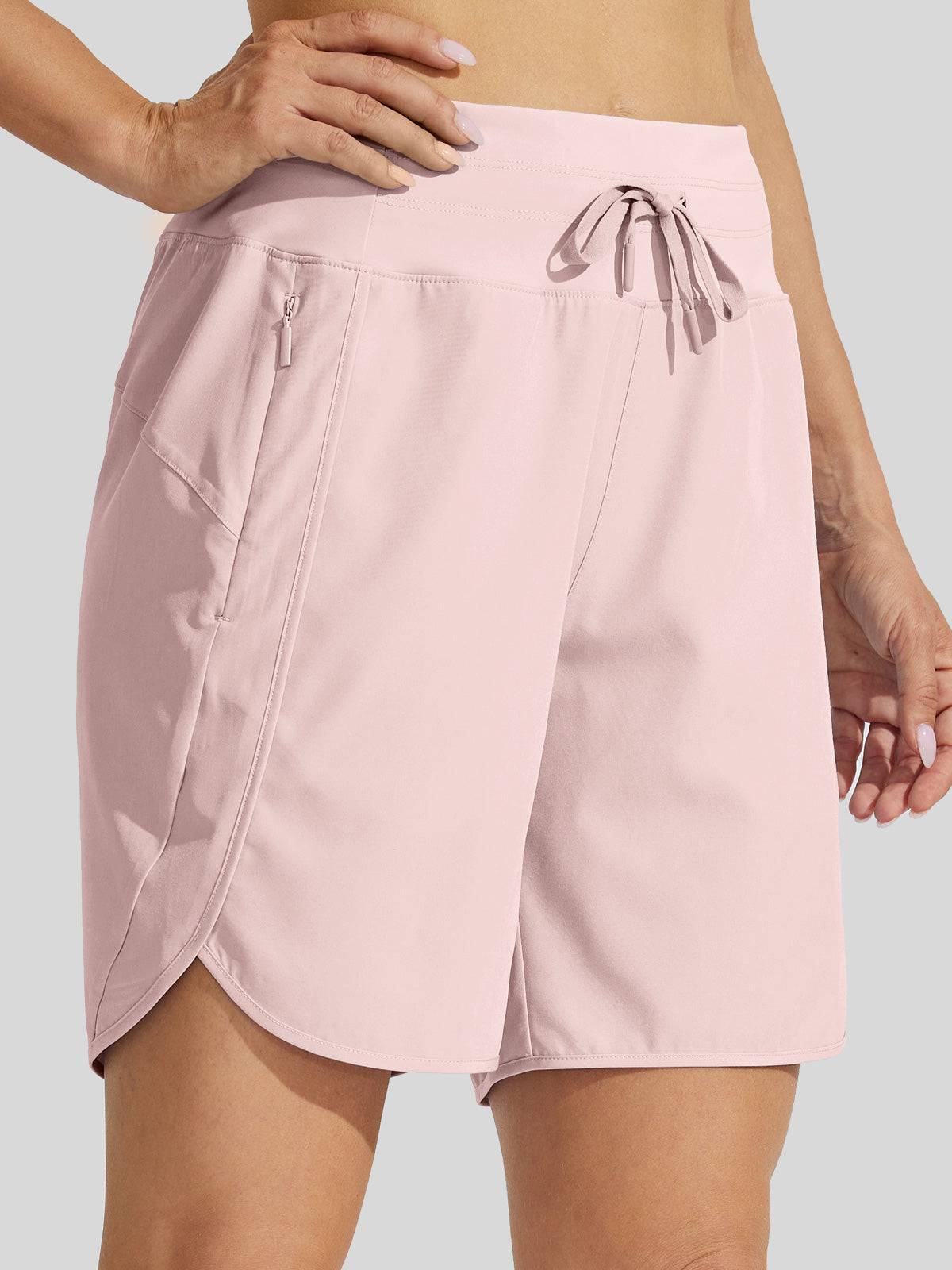 Willit Women's Active 8 Inseam Utility Shorts 
