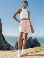 Willit Women's Active 10 Inseam Utility Shorts 