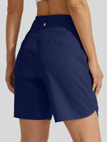 Willit Women's Active 9 Inseam Utility Shorts 