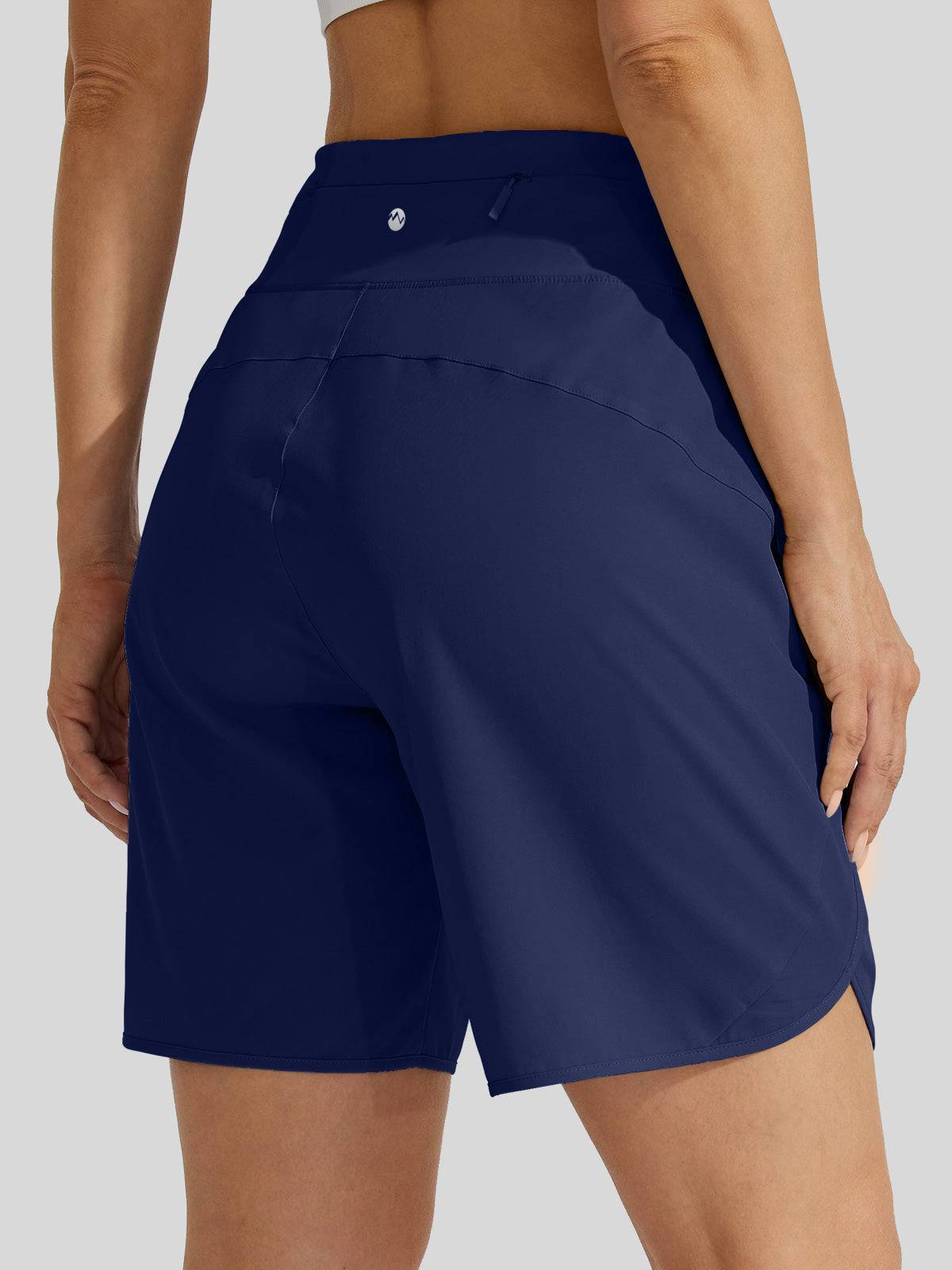 Willit Women's Active 9 Inseam Utility Shorts 