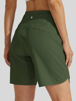 Willit Women's Active 7 Inseam Utility Shorts 