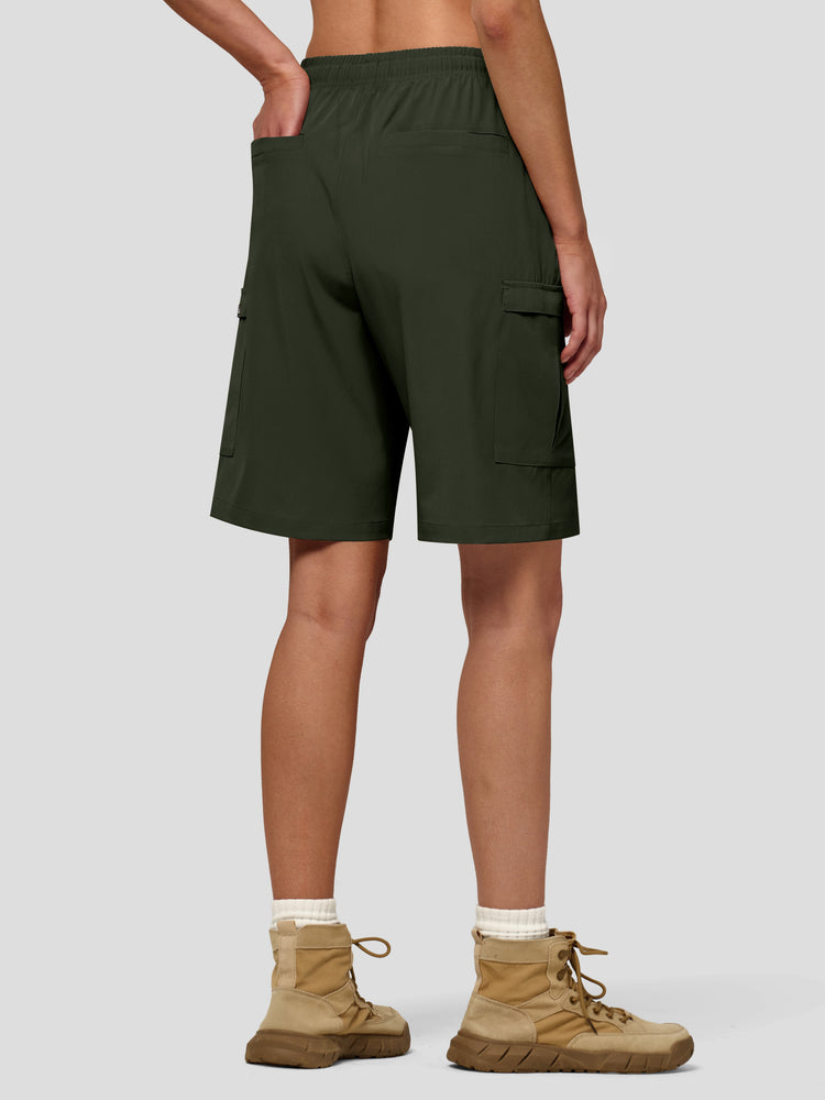 Willit Women's Active Trek Shorts 9 Inch 