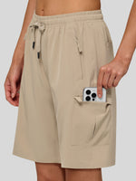 Willit Women's Active Trek Shorts 9 Inch 