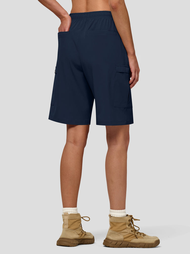 Willit Women's Active Trek Shorts 9 Inch 
