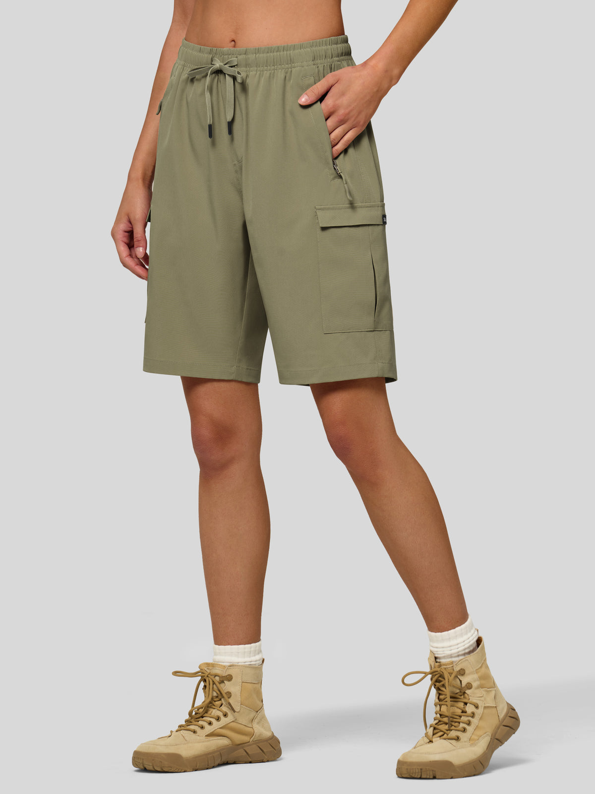 Willit Women's Active Trek Shorts 9 Inch 