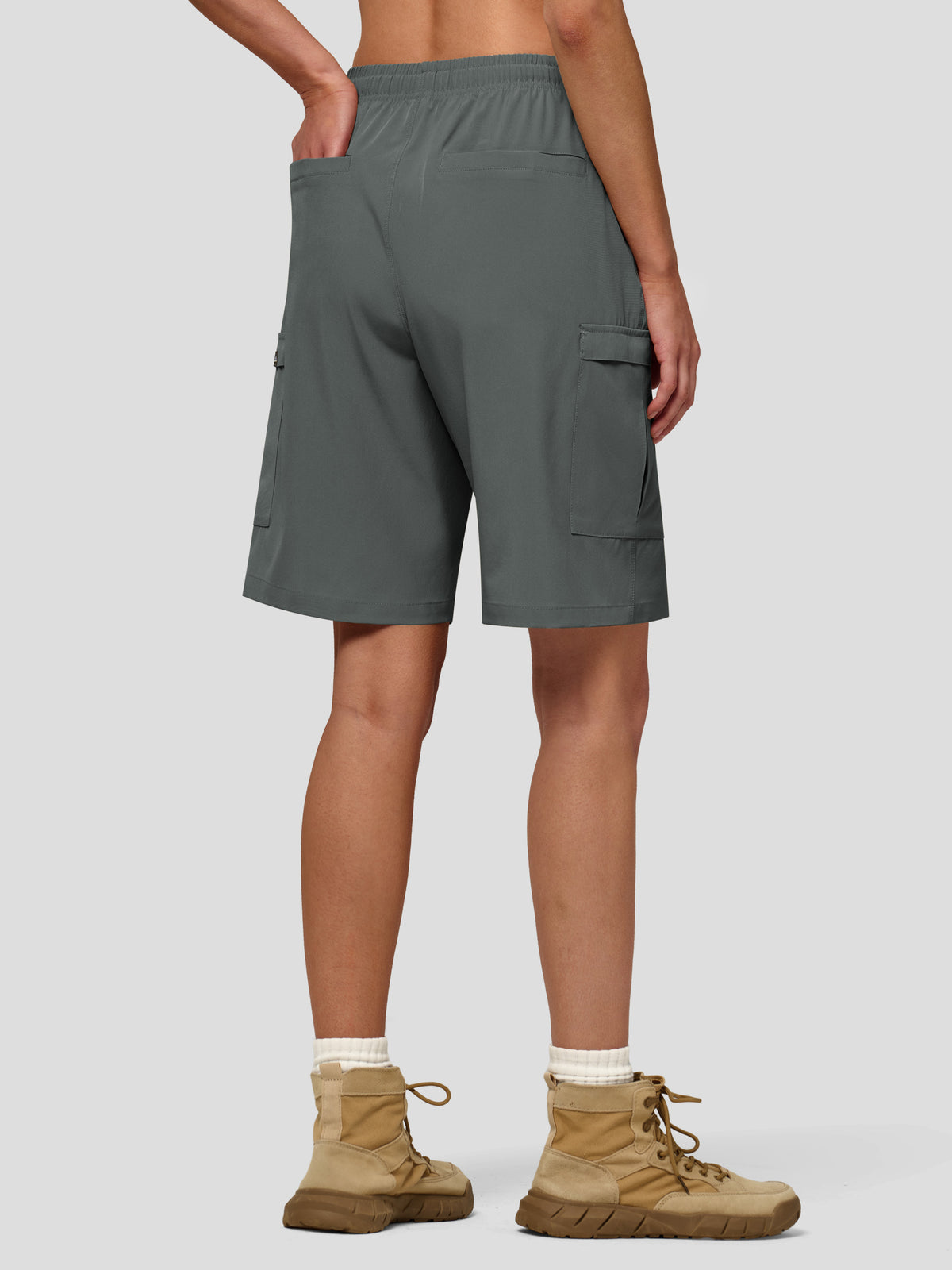 Willit Women's Active Trek Shorts 9 Inch 