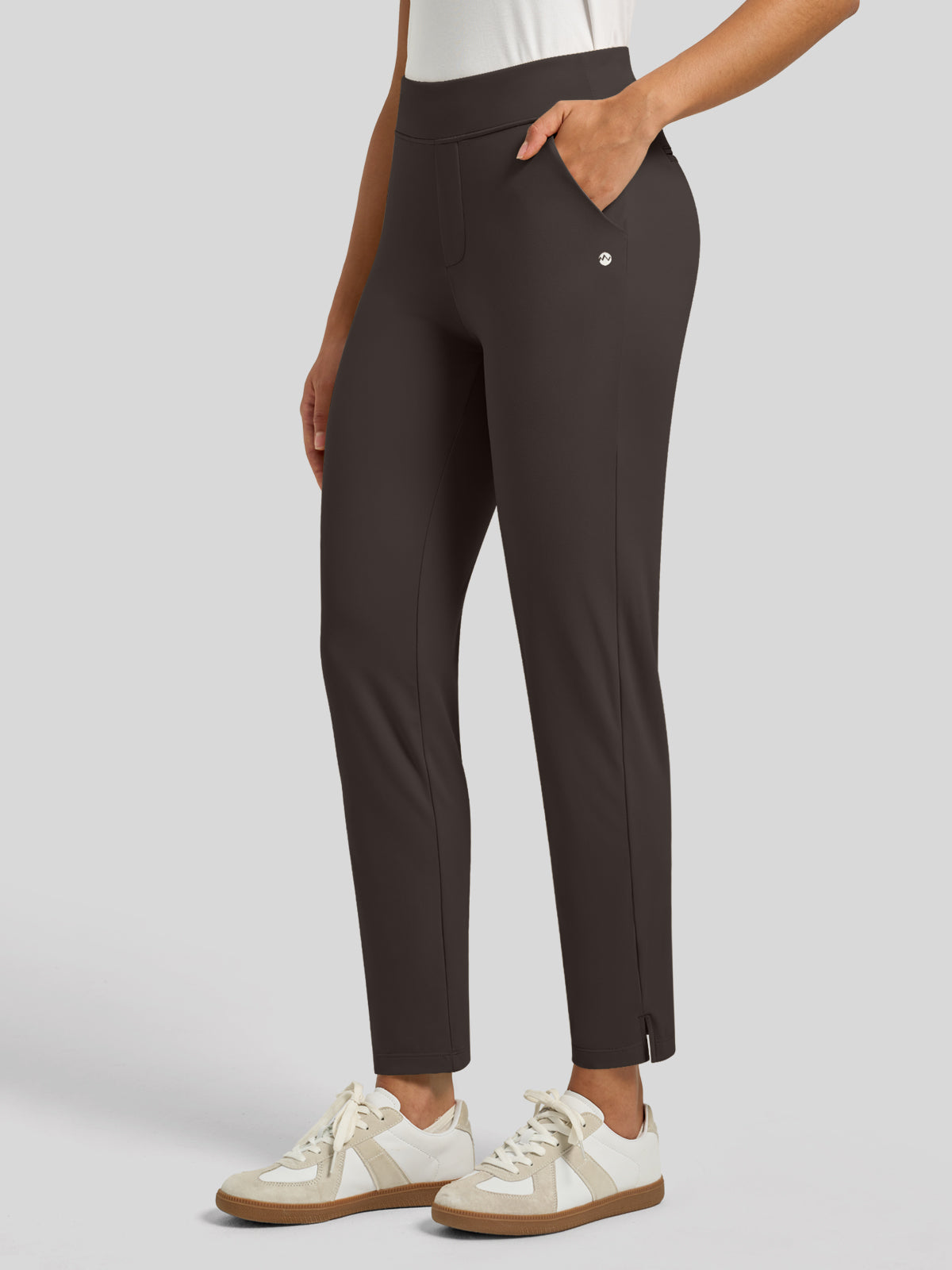 Willit Women's Ankle Stretch Golf Pants-27.5 Inch_