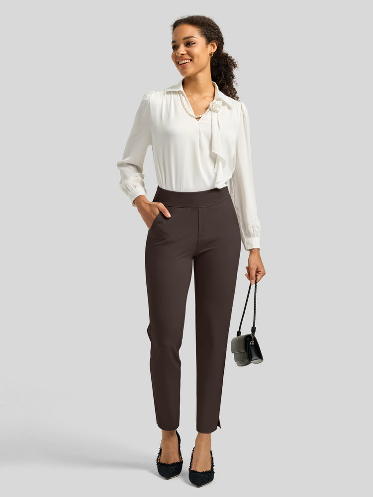 Willit Women's Ankle Stretch Golf Pants-27.5 Inch_