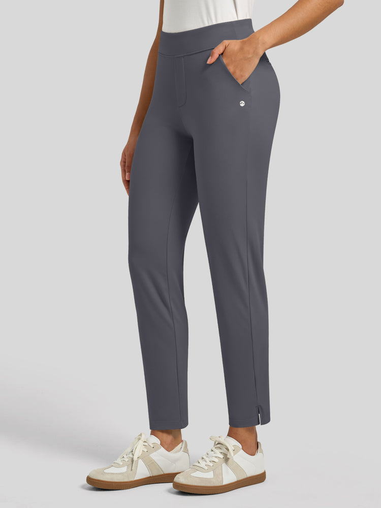Willit Women's Ankle Stretch Golf Pants-27.5 Inch_
