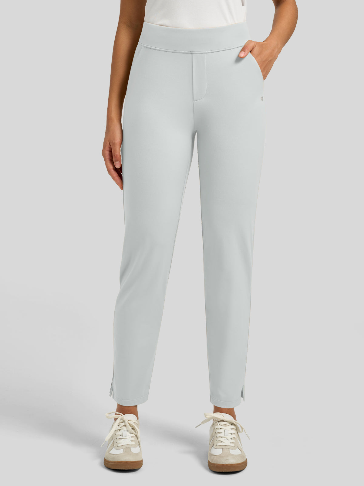 Willit Women's Ankle Stretch Golf Pants-27.5 Inch_