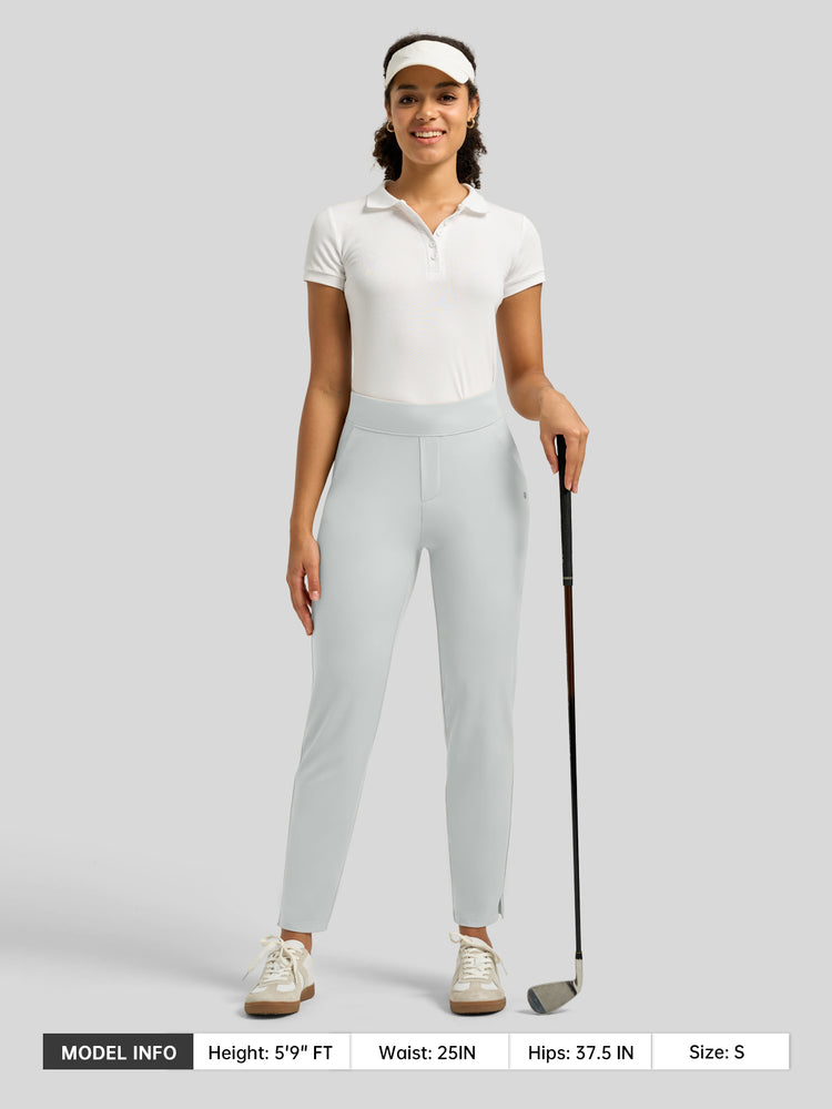 Willit Women's Ankle Stretch Golf Pants-27.5 Inch_