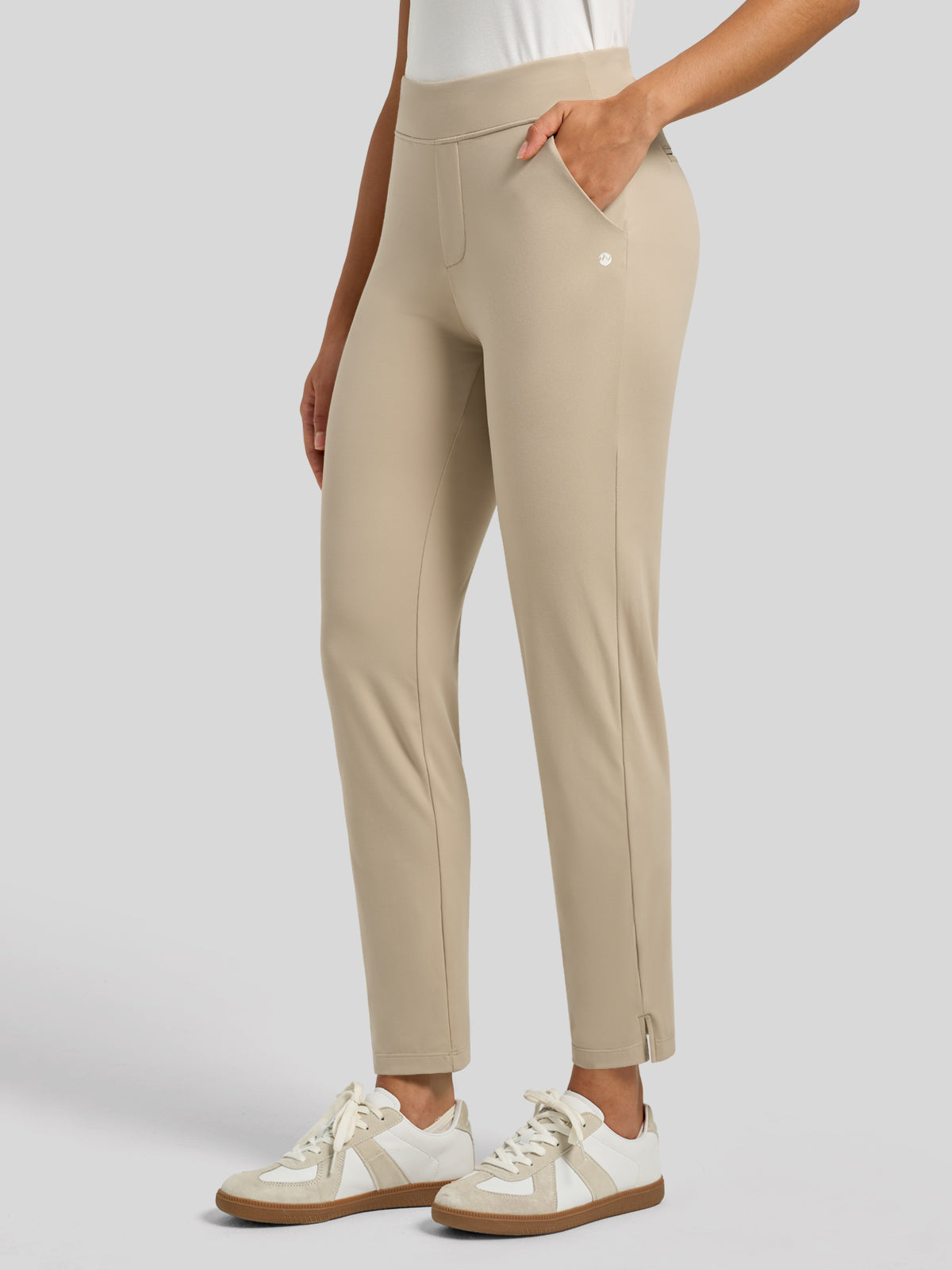 Willit Women's Ankle Stretch Golf Pants-27.5 Inch_