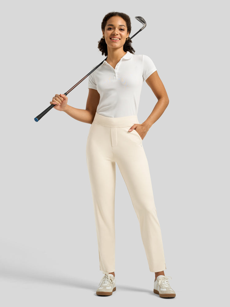 Willit Women's Ankle Stretch Golf Pants-27.5 Inch_