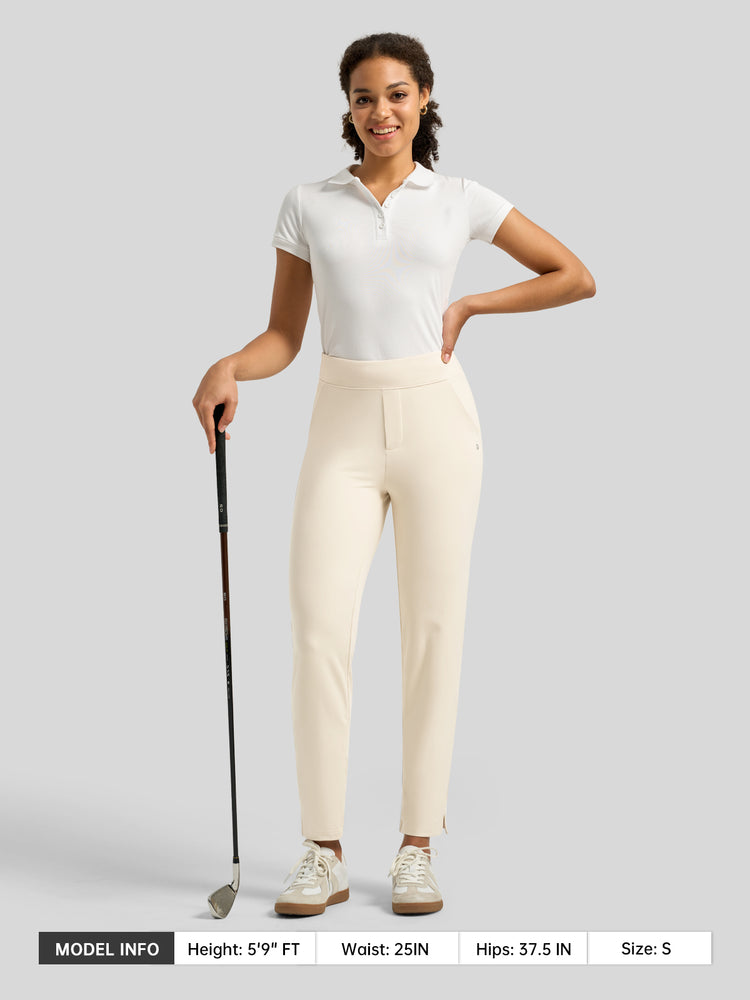 Willit Women's Ankle Stretch Golf Pants-27.5 Inch_