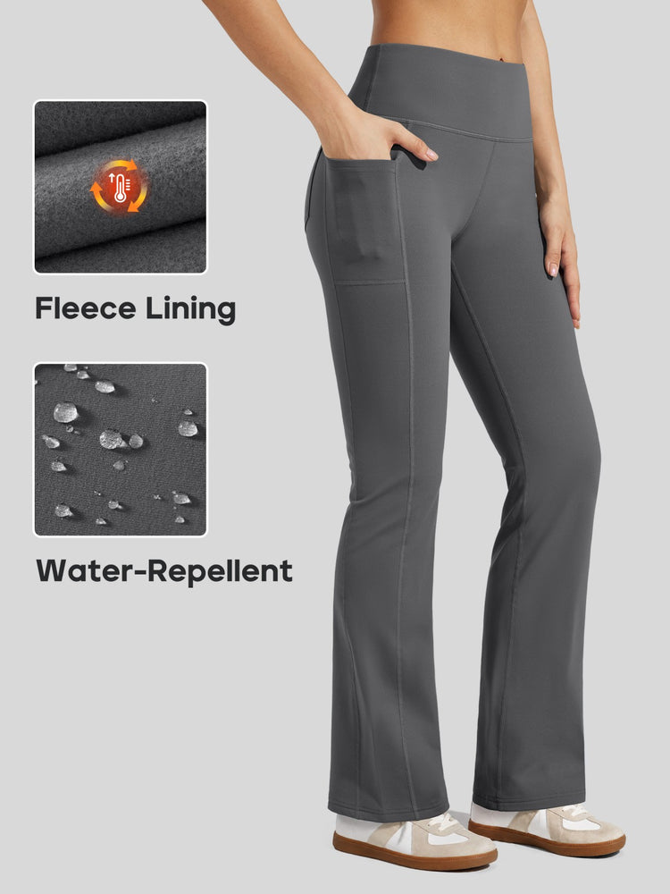Women's Thermal Bootcut Yoga Pants_